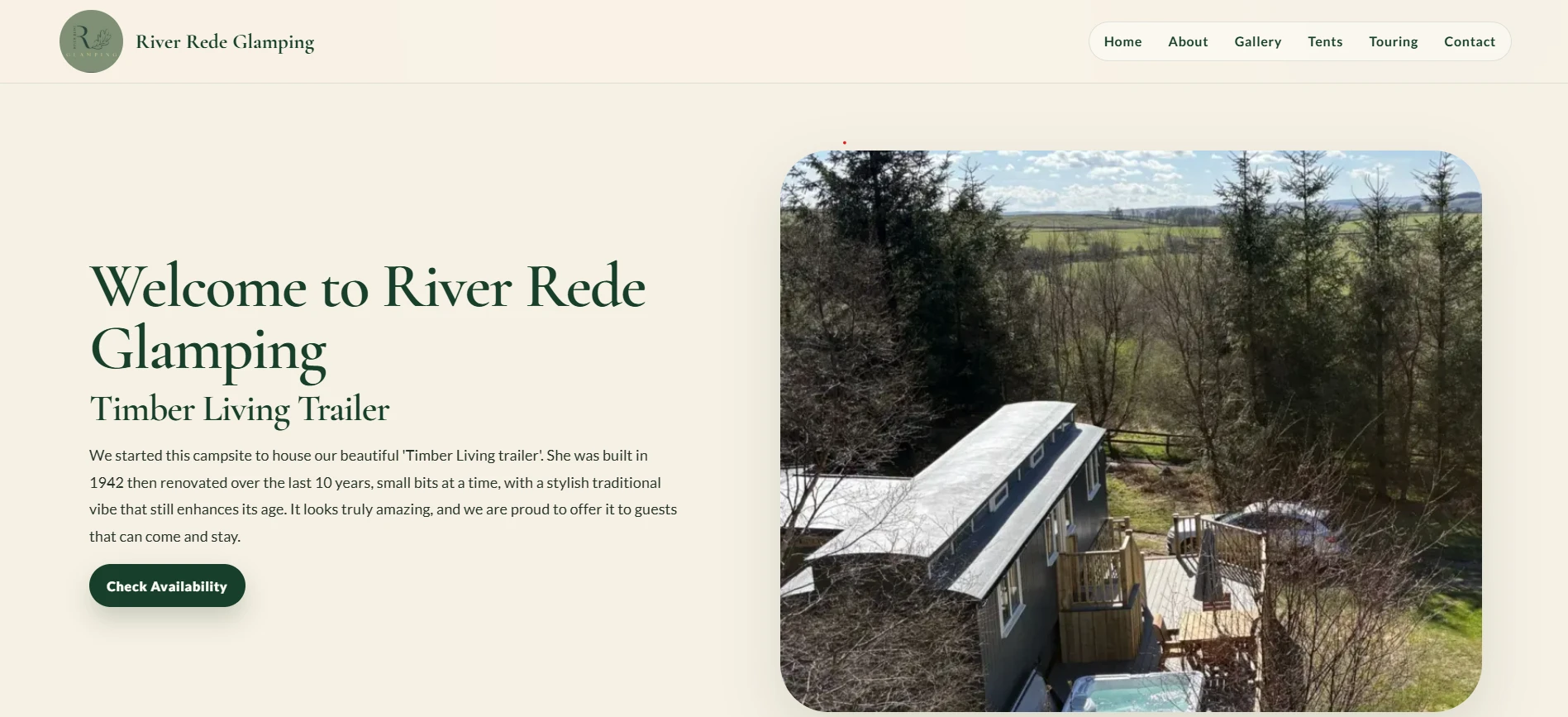 River Rede Glamping