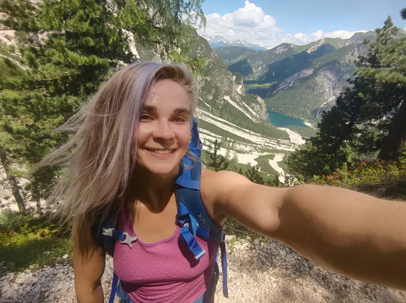 Portrait of P. Barrett, frontend developer